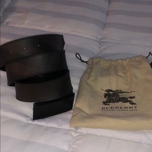 Burberry dress casual belt